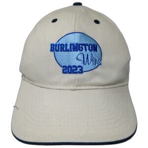 Hit Baseball Cap Beige One Size Burlington Wins 2023 Strapback Cotton Blue Hat